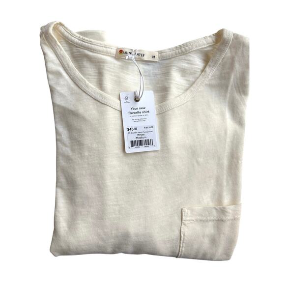 Marine Layer Saddle Hem pocket Tee Small NWT - Picture 3 of 3